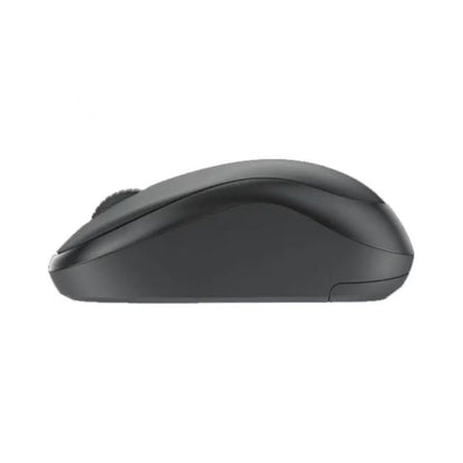 Mouse Logitech M240 vista superior con rueda de desplazamiento y botones