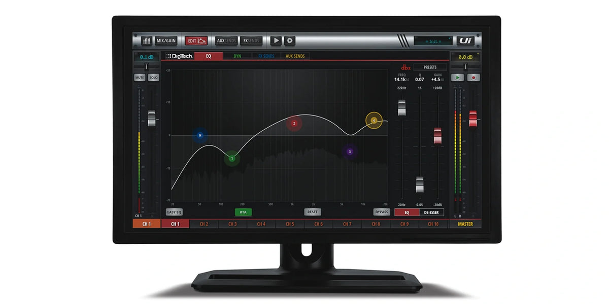 Soundcraft UI-16 mezcladora digital 16 canales