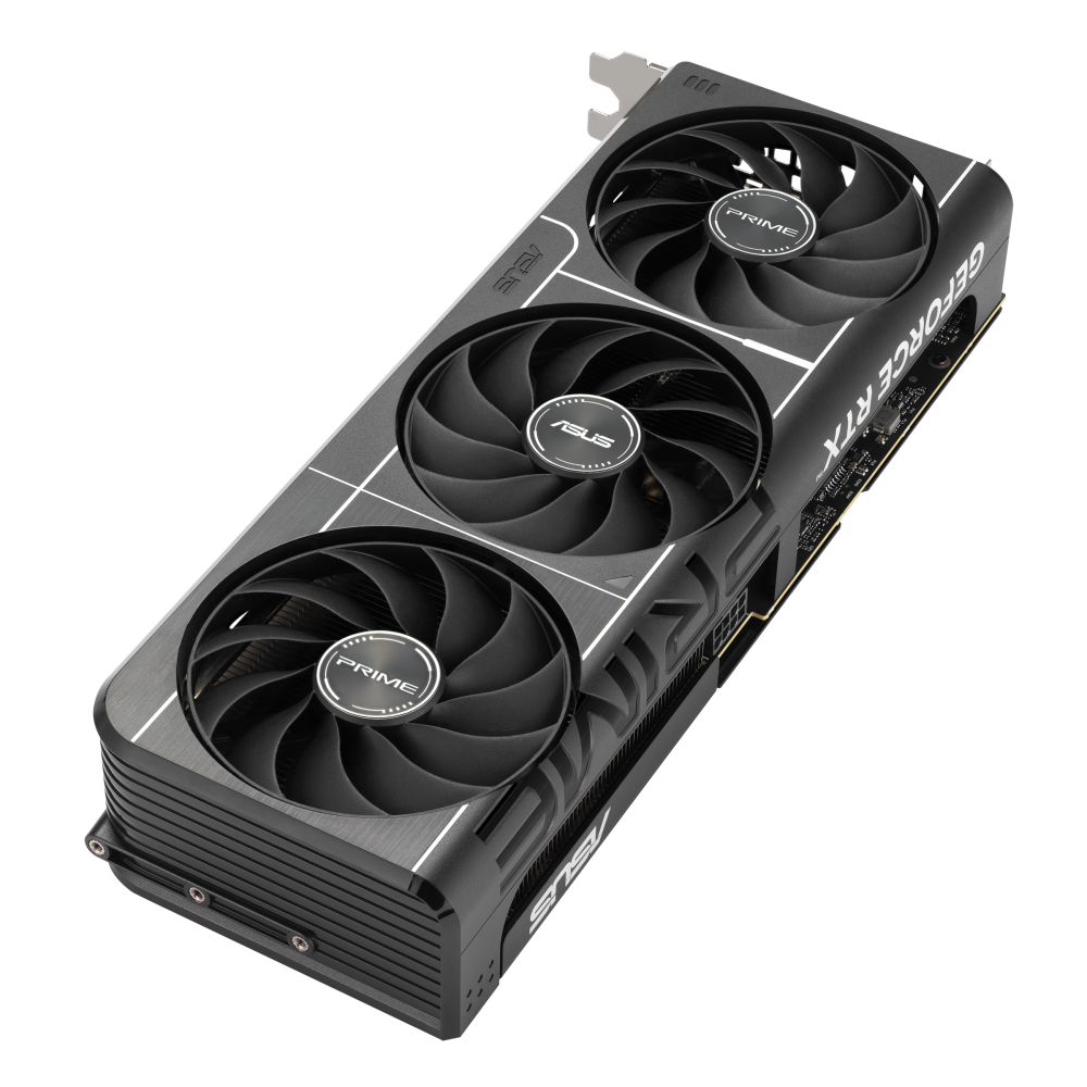 ASUS Prime RTX 5060 Ti - detalle de ventiladores
