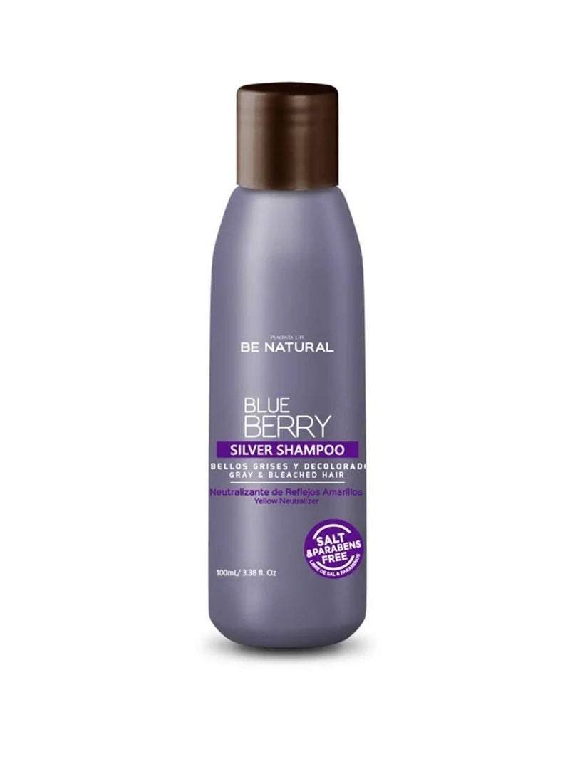 Placentalife Shampoo matizante 100 ml, Blue Berry Silver