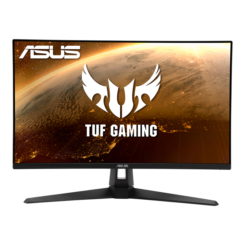 Vista lateral del monitor gaming ASUS VG279Q1A mostrando su perfil delgado