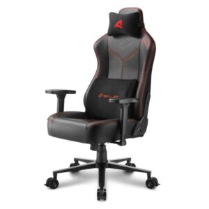 Silla Gaming Sharkoon SGS30 BK/RD | Negra/Roja | Ergonómica | Reclinable | Reposabrazos 3D | 4044951034796