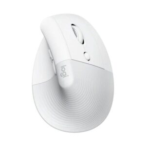MOUSE LOGITECH  LIFT VERTICAL ERGONOMIC INALÁMBRICO BLUETOOTH + RECEPTOR 4000 DPI 910-006469 BLANCO / GRIS