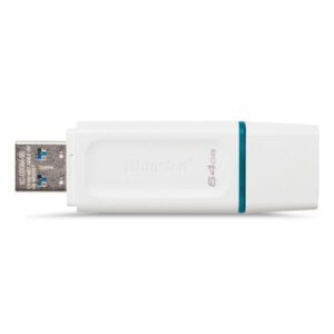 MEMORIA USB 64GB KINGSTON DATA TRAVELER EXODIA USB-A 3.2 GEN 1 KC-U2G64-5R BLANCO