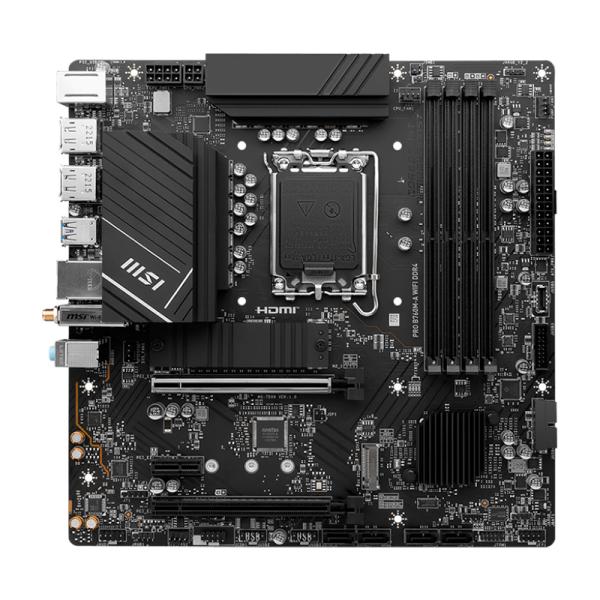 Tarjeta Madre MSI PRO B760M-A WiFi DDR5, LGA 1700