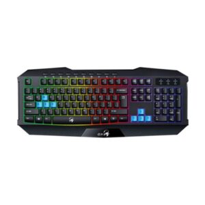 TECLADO GAMING RGB GENIUS SCORPION K215 MEMBRANA ALÁMBRICO USB ESPAÑOL 31310474101 NEGRO