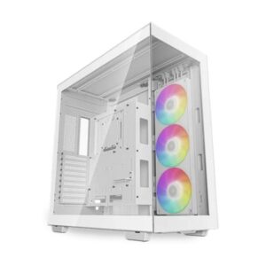 CASE GAMING RGB DEEPCOOL CH780 FULL TOWER VENTILADOR 1 DE 120MM CON VIDRIO LATERAL Y FRONTAL R-CH780-WHADE41-A1 BLANCO