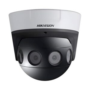 CAMARA DE SEGURIDAD PANORÁMICA HIKVISION DS-2CD6944G0-IHS 16 MP PANOVU 180° CON 4 LENTES FIJOS ALCANCE IR HASTA 20 M AUDIO BIDIRECCIONAL BLANCO