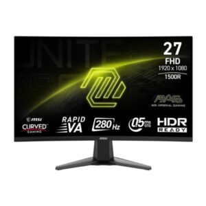 Monitor Curvo MSI MAG 276CXF de 27" Full HD 280Hz VA