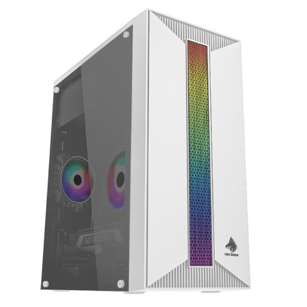 Case Gaming Eagle Warrior CM16KTRA002C | Micro ATX | Panel Lateral Acrílico | 2x USB 2.0 | Audio HD | Color Negro
