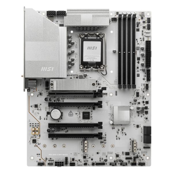 Tarjeta Madre MSI PRO Z890-S WIFI WHITE DDR5 Socket LGA 1851