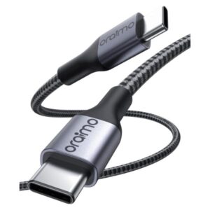 Cable USB-C a USB-C Oraimo OCD-173CC | 5A | 3 m | Carga Rápida