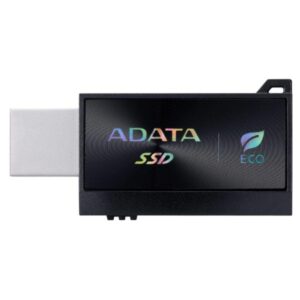 HD SOLIDO EXTERNO 512GB ADATA SC730 USB 3.2 GEN 2 TIPO C/A 600 MB/S 600 MB/S SC730-512G-CACTI NEGRO
