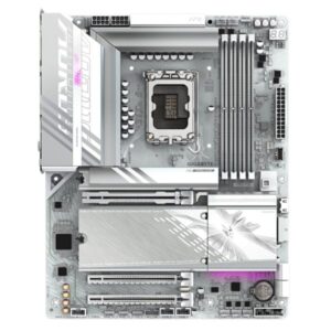 TARJETA MADRE GIGABYTE B860 A ELITE WF7 ICE LGA1851 ATX DDR5 BLANCO/PLATEADO
