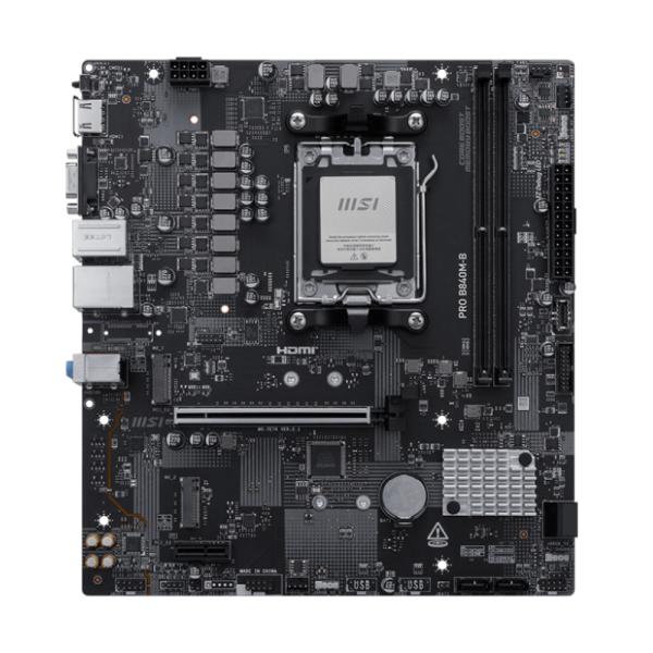 Tarjeta Madre MSI PRO B840M-B, AM5, Micro ATX, DDR5