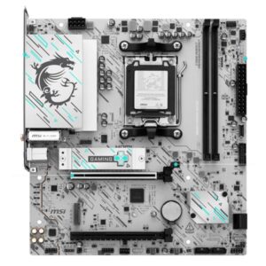 TARJETA MADRE MSI PRO B840M GAMING WIFI6E AM5 MICRO ATX DDR5 911-7E76-001 NEGRO/BLANCO