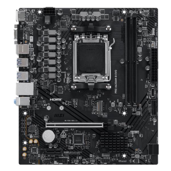 Tarjeta Madre MSI PRO A620AM-B EVO AM5 DDR5 Micro-ATX