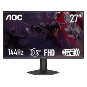 MONITOR AOC 27G50F 27" PLANA FULL HD 1920 X 1080 144 HZ LCD HDMI / DISPLAYPORT / G-SYNC COMPATIBLE / FREESYNC NEGRO
