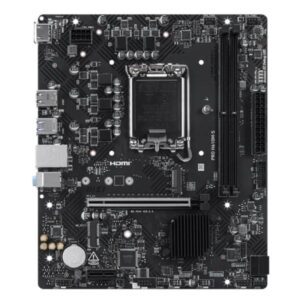 TARJETA MADRE MSI PRO H610M-S LGA1700 MICRO-ATX DDR5 911-7E44-021 NEGRO