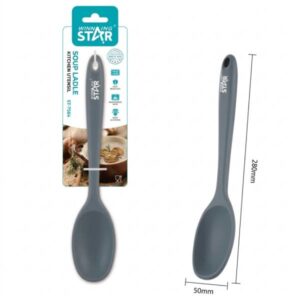 CUCHARÓN DE SOPA WINNING STAR ST-7564 SILICONA / NYLON TS-1655-WST-38864 GRIS