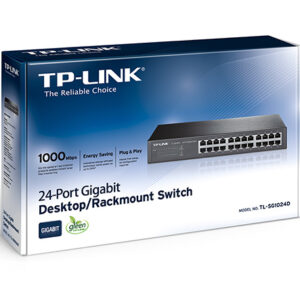 SWITCH TP LINK TL  24 PORT 10/100/1000 TL-SG1024D
