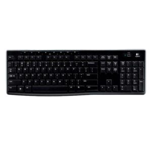 TECLADO LOGITECH K270 INALÁMBRICO CON RECEPTOR ESPAÑOL 920-004426 NEGRO