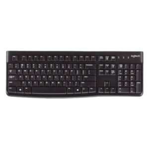 TECLADO LOGITECH K120 CORDED  MEMBRANA ALÁMBRICO USB ESPAÑOL 920-004422 NEGRO