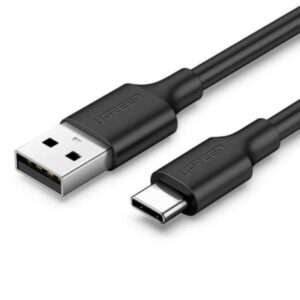 Cable UGREEN US287 | USB-A a USB-C | 1 Metro | Carga Rápida | Negro