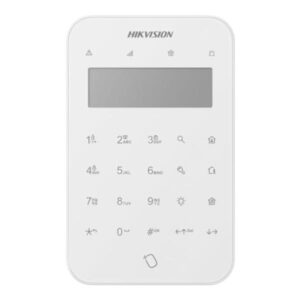 Teclado para Sistemas de Alarma AX PRO Hikvision, DS-PK1-LT-WB