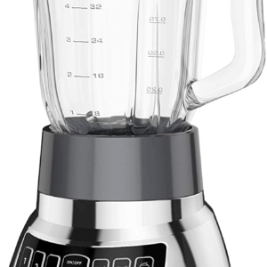 Black + Decker licuadora 3 veloc silenciosa vidrio 1.5L 900w digital inox + vaso personal - BL1300DG-PLA
