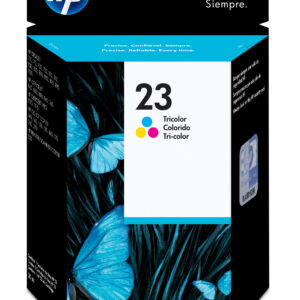 Cartucho Tinta HP 23 Tricolor, C1823D