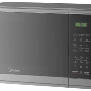 Microondas Midea MMDF07S2MG | 0.7 PC | Puerta Acabado Espejo | Gabinete Gris