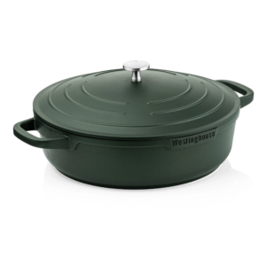 Olla Asadora Westinghouse Performance Verde WCCC0095L32SG | 32cm | Aluminio fundido | Recubrimiento QuanTanium