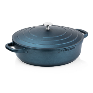 Olla Asadora Westinghouse Performance Azul WCCC0095L32BL | 32cm | Aluminio fundido | Recubrimiento QuanTanium