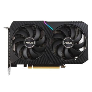 TARJETA DE VIDEO ASUS DUAL GEFORCE RTX 3060 V2 OC EDITON 12GB GDDR6 1867 MHZ DUAL RTX3060-O12G NEGRO