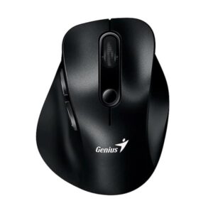 MOUSE GENIUS RS2 ERGO 9000S INALÁMBRICO CON RECEPTOR 2400 DPI 31030038400 NEGRO