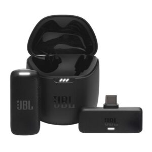 MICROFONO JBL QUANTUM STREAM INALÁMBRICO 2.4 GHZ Y ESTUCHE DE CARGA JBLSTRMWLUSBCBLKAM NEGRO