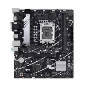 TARJETA MADRE ASUS PRIME B760M-K D4 LGA1700 M-ATX DDR4 NEGRO / BLANCO