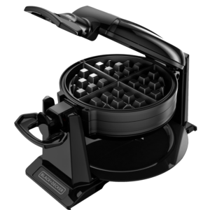 Black + Decker wafflera estilo belga giratoria negra WMD2000B