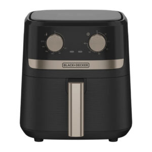 Black + Decker freidora de aire  4.2L con perillas purifry negro - AFBD42-3BDLA