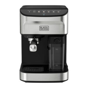 Black + Decker maquina de cafe semiautomatica espresso 20bar - EM0412-1SDLA
